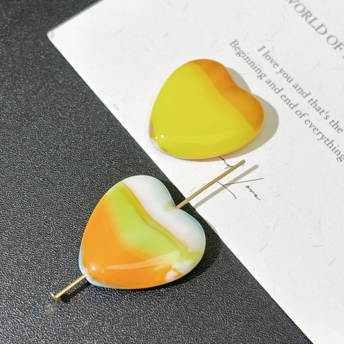 Multi-Size and shapes of Czech Glass Heart Beads for Handcrafted Jewelry & Crafts
