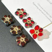 14x12mm Czech Glass Starfish Flower Beads - Cute Sea Star Loose Beads for DIY Bracelets, Necklaces & Phone Charms
