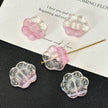 Czech Glass 6-Petal Flower Beads - Vertically Drilled Loose Floral Beads for DIY Jewelry