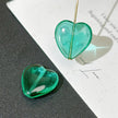 Multi-Size and shapes of Czech Glass Heart Beads for Handcrafted Jewelry & Crafts