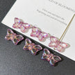20*12mm Czech Glass Butterfly Beads - Vertically Drilled Loose Floral Animal Beads for DIY Jewelry