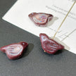 11x22mm Czech Glass Bird Beads - Vintage Songbird Loose Focal Beads for DIY Bracelet & Jewelry