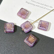 10mm Czech Glass Starburst Beads - Celestial Carved Loose Focal Beads for DIY Jewelry Making