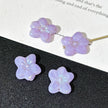 14x12mm Czech Glass Starfish Flower Beads - Cute Sea Star Loose Beads for DIY Bracelets, Necklaces & Phone Charms