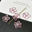 14x12mm Czech Glass Starfish Flower Beads - Cute Sea Star Loose Beads for DIY Bracelets, Necklaces & Phone Charms