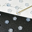 Blue Czech Glass Beads Assortment - Mixed Flowers, Birds, Leaves & Multi-Shape Loose Beads for DIY Jewelry