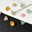 7x5mm Assorted Czech Glass Trumpet Bell Flower Beads - Mixed Mini Floral Loose Beads for DIY Jewelry & Necklaces