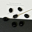 Czech Glass Beads Black Series