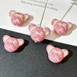 14x19mm Czech Glass Teddy Bear Beads