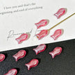 Soft Pink Series Czech Glass Beads