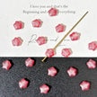 Soft Pink Series Czech Glass Beads