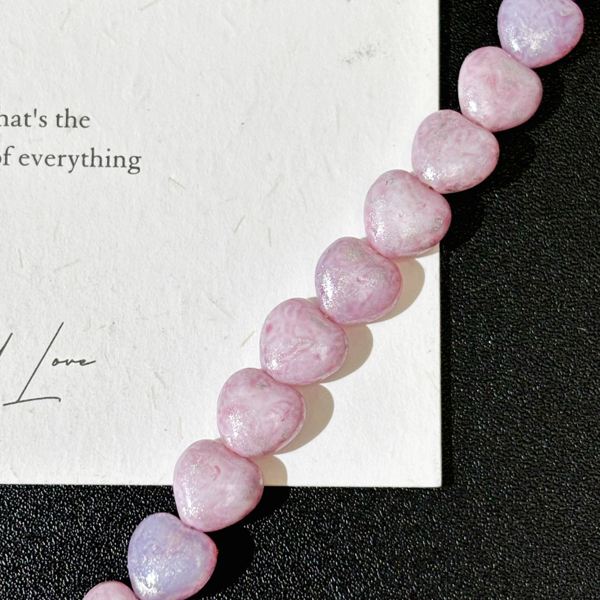 Soft Pink Series Czech Glass Beads