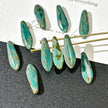 5x16mm Czech Glass Dagger Beads - 2-Hole