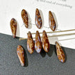 5x16mm Czech Glass Dagger Beads - 2-Hole
