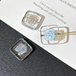 14mm Czech Glass Cube Beads - Square Loose Glass Beads for DIY Jewelry Making & Crafts