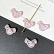 8*16mm Czech Glass Bird Beads - Sculpted Songbird Loose Focal Beads for DIY Bracelets, Necklaces & Earrings