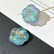 17mm Czech Glass Puffy Kapok Blossom Focal Beads for Crafting