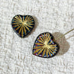 Multi-Size and shapes of Czech Glass Heart Beads for Handcrafted Jewelry & Crafts