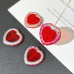 Multi-Size and shapes of Czech Glass Heart Beads for Handcrafted Jewelry & Crafts