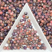 (P12) Mixed 4mm Picasso Bicone Glass Beads | Retro Customized colours for Jewelry Making