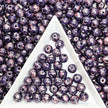 (P16) Picasso 6mm Glass  Round beads-Vintage Style Pearly Beads For DIY Jewelry Making