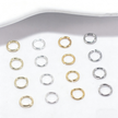 (JF12)18K Gold Smooth Jump Rings - Durable Split Rings for Bracelet & Necklace Making