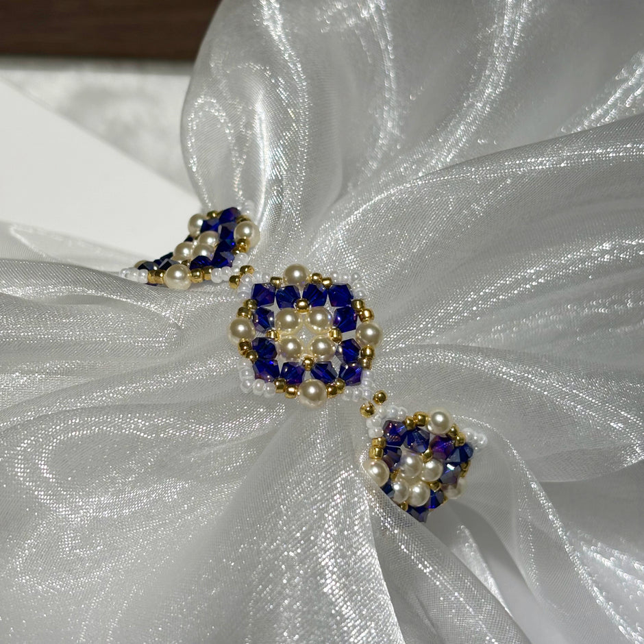 Sapphire Crown Crystal Bracelet