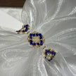 Sapphire Crown Crystal Bracelet