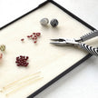(B9) Japanese MIYUKI beading mat and plate