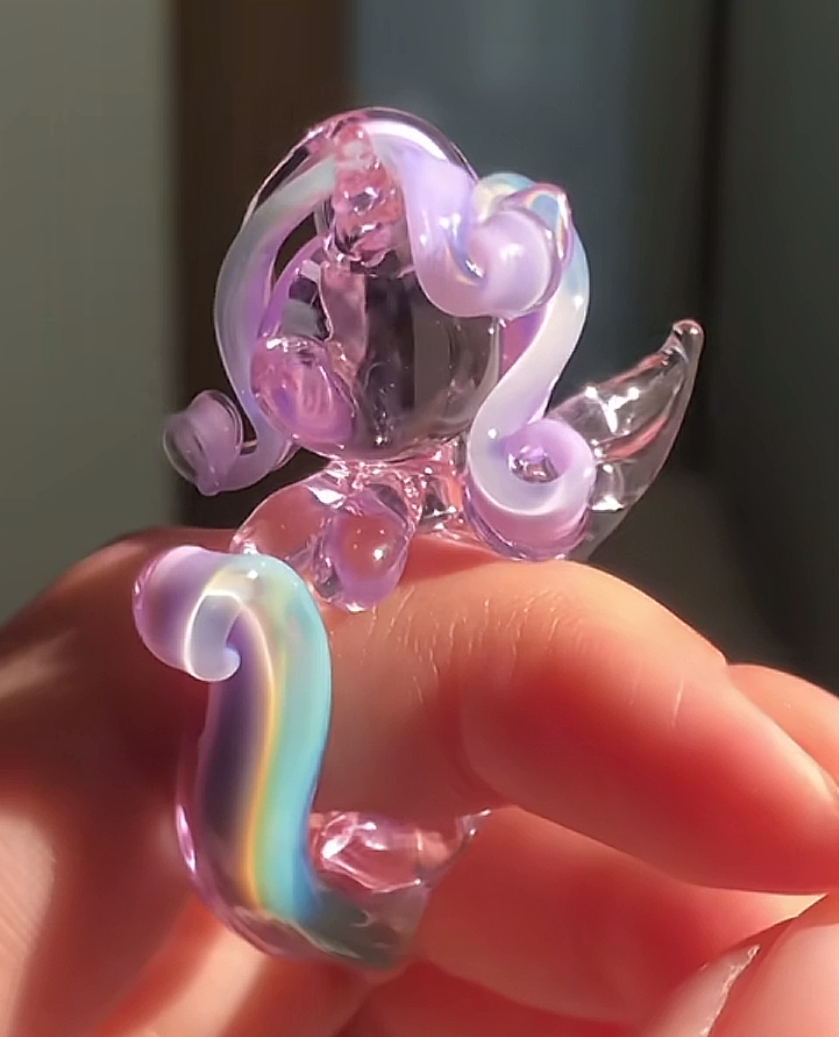MLP Series Pony Series Lampwork Ring (Leave Message of Ring Size When Checking out)