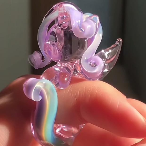 MLP Series Pony Series Lampwork Ring (Leave Message of Ring Size When Checking out)