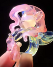 MLP Series Fluttershy Lampwork Ring (Leave Message of Ring Size When Checking out)