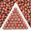 (P16) Picasso 6mm Glass  Round beads-Vintage Style Pearly Beads For DIY Jewelry Making