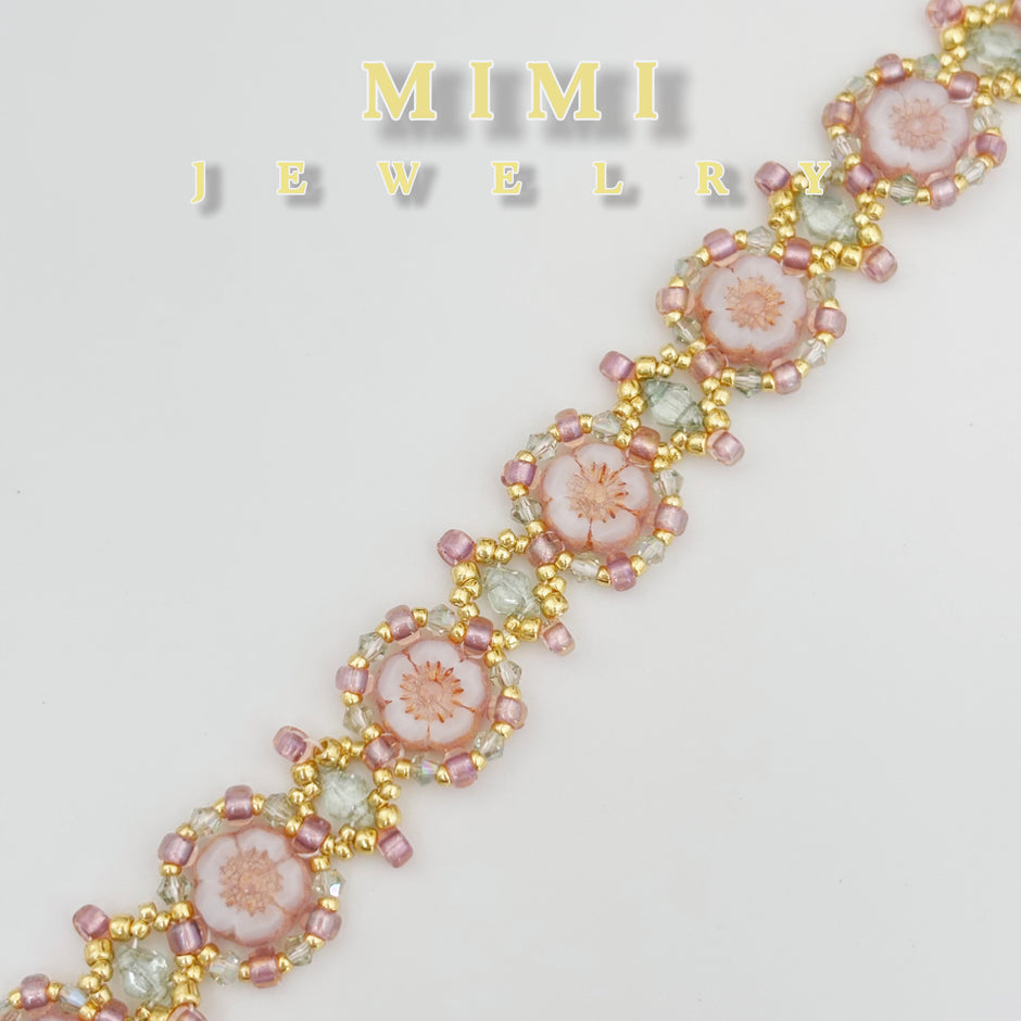 K28 Hibiscus Flower Bracelet