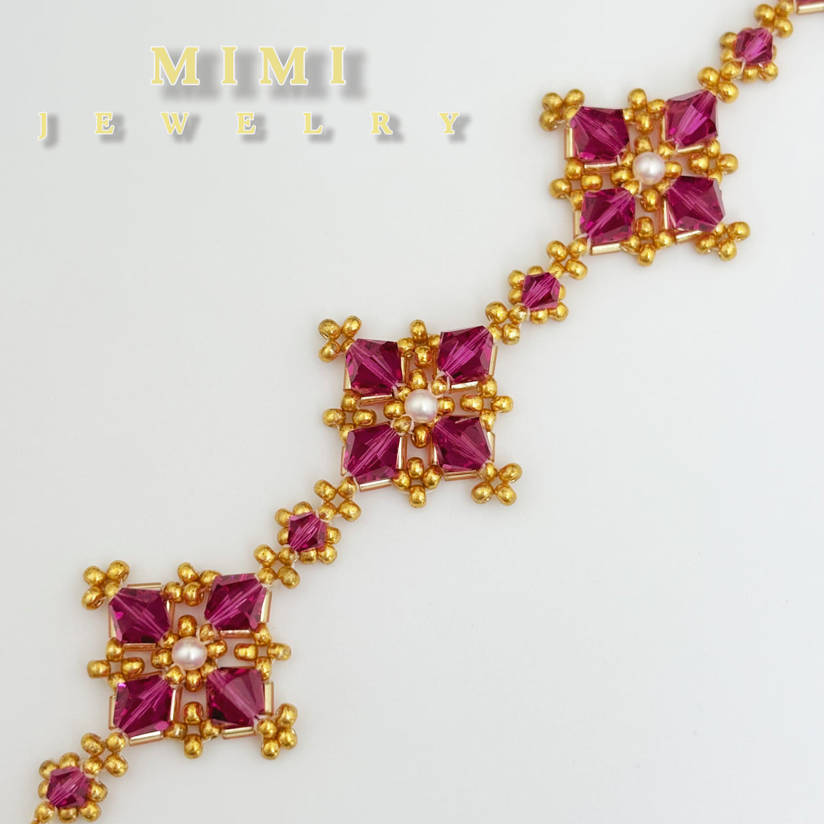 K32 Swarovski Berry Flower pattern