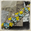 (N6）Summer Olive Flower Handmade Bracelet