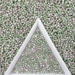 (P6) 2mm Picasso Seed Beads - Czech Glass Iridescent Beads for DIY Bracelets Necklaces