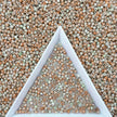(P6) 2mm Picasso Seed Beads - Czech Glass Iridescent Beads for DIY Bracelets Necklaces