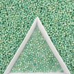 (P6) 2mm Picasso Seed Beads - Czech Glass Iridescent Beads for DIY Bracelets Necklaces