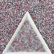 (P6) 2mm Picasso Seed Beads - Czech Glass Iridescent Beads for DIY Bracelets Necklaces