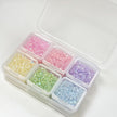 (H1) 2mm Iridescent Bicone Beads For DIY Jewelry Making