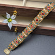 Artisan Ofira Gemstone-Inspired Bracelet | 18K Gold Plated Luxury Cuff