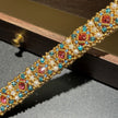 Artisan Ofira Gemstone-Inspired Bracelet | 18K Gold Plated Luxury Cuff
