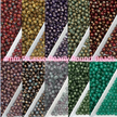 (K15) Royal Star Petal Bicone Designed Pattern