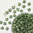 (P9) Picasso Style 2-Hole Custom Ginkgo Leaf Beads  for DIY Bracelet Necklace