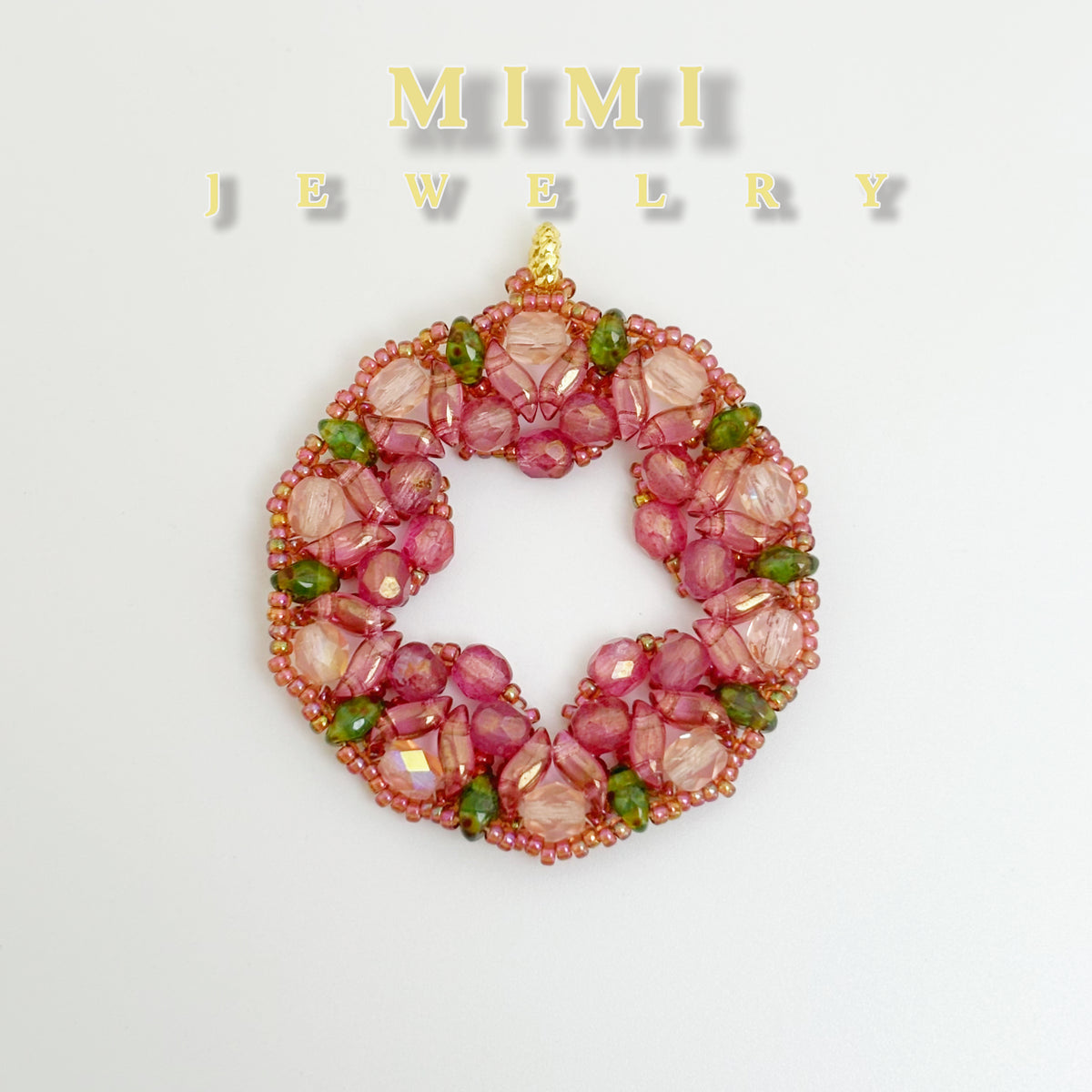 K30 Spring Wreath Pendant