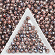 (P15) Picasso 6mm Faceted Cut Round Beads | Jewelry Making Supplies for DIY Bracelets & Necklaces