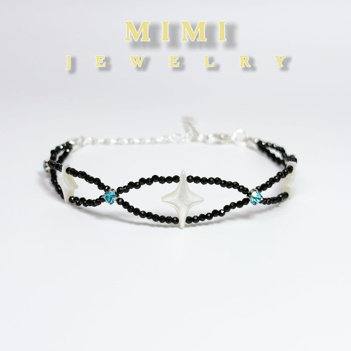 K26 Motherpearl Four Pointed Star River