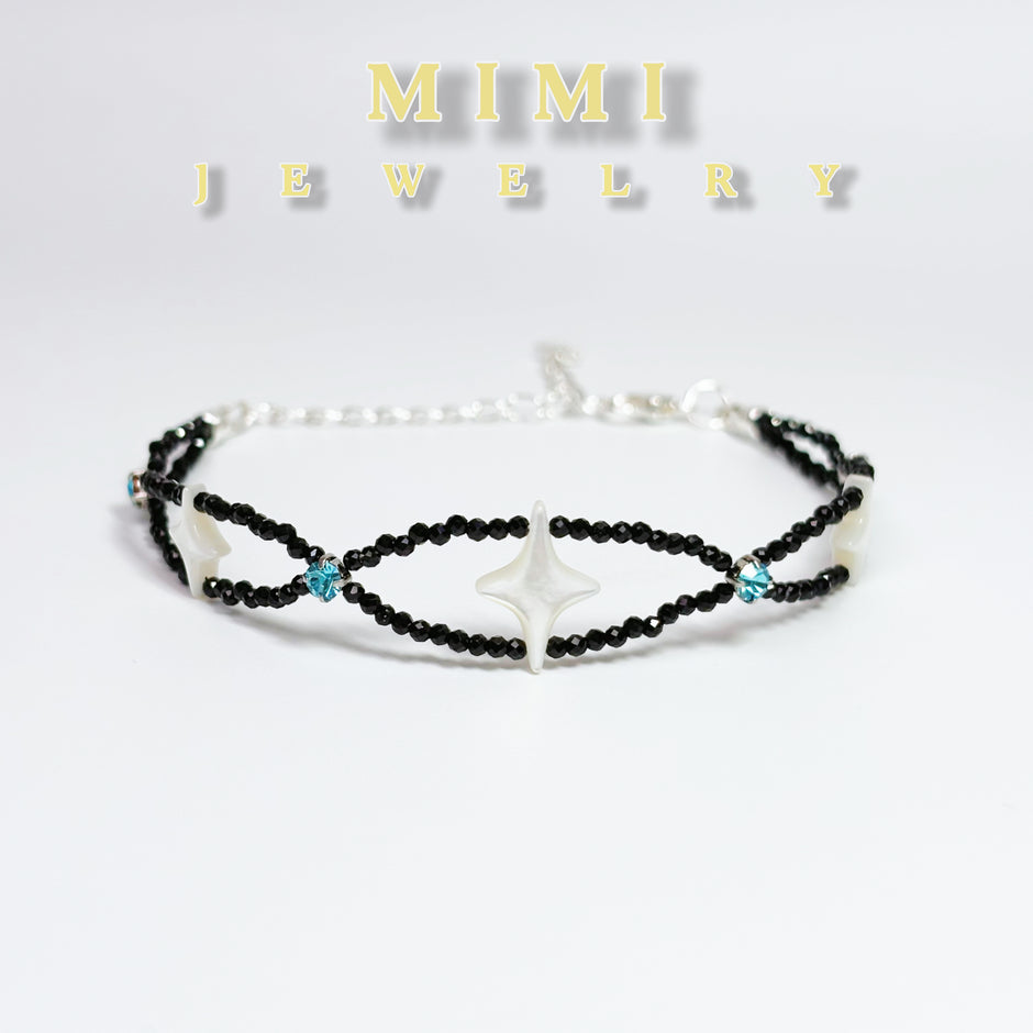 K26 Motherpearl Four Pointed Star River