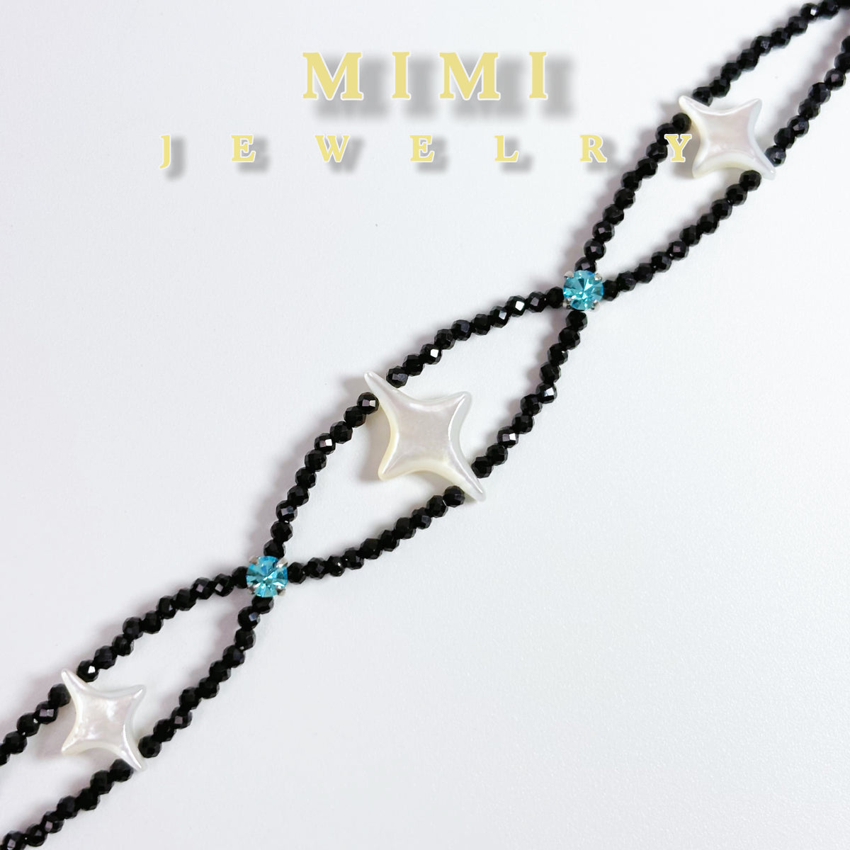 K26 Motherpearl Four Pointed Star River